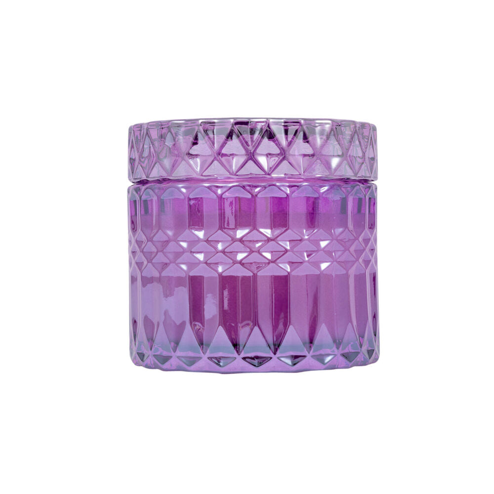 The Soi CO Spa Holiday Petite Shimmer Home Fragrance Candle 8oz 9x9cm Purple — image 2