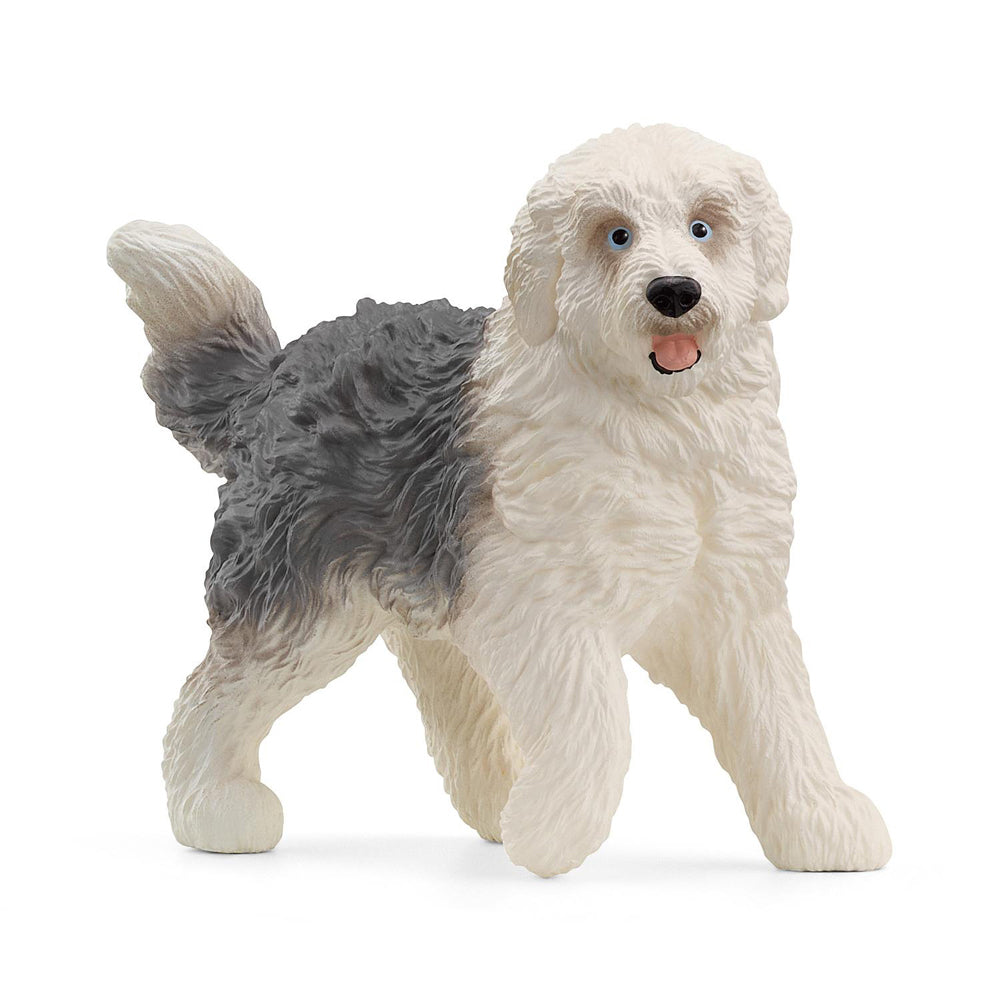 Schleich 3'' Old English Sheepdog Animal Action Figure Kids/Children Toy 3-8y