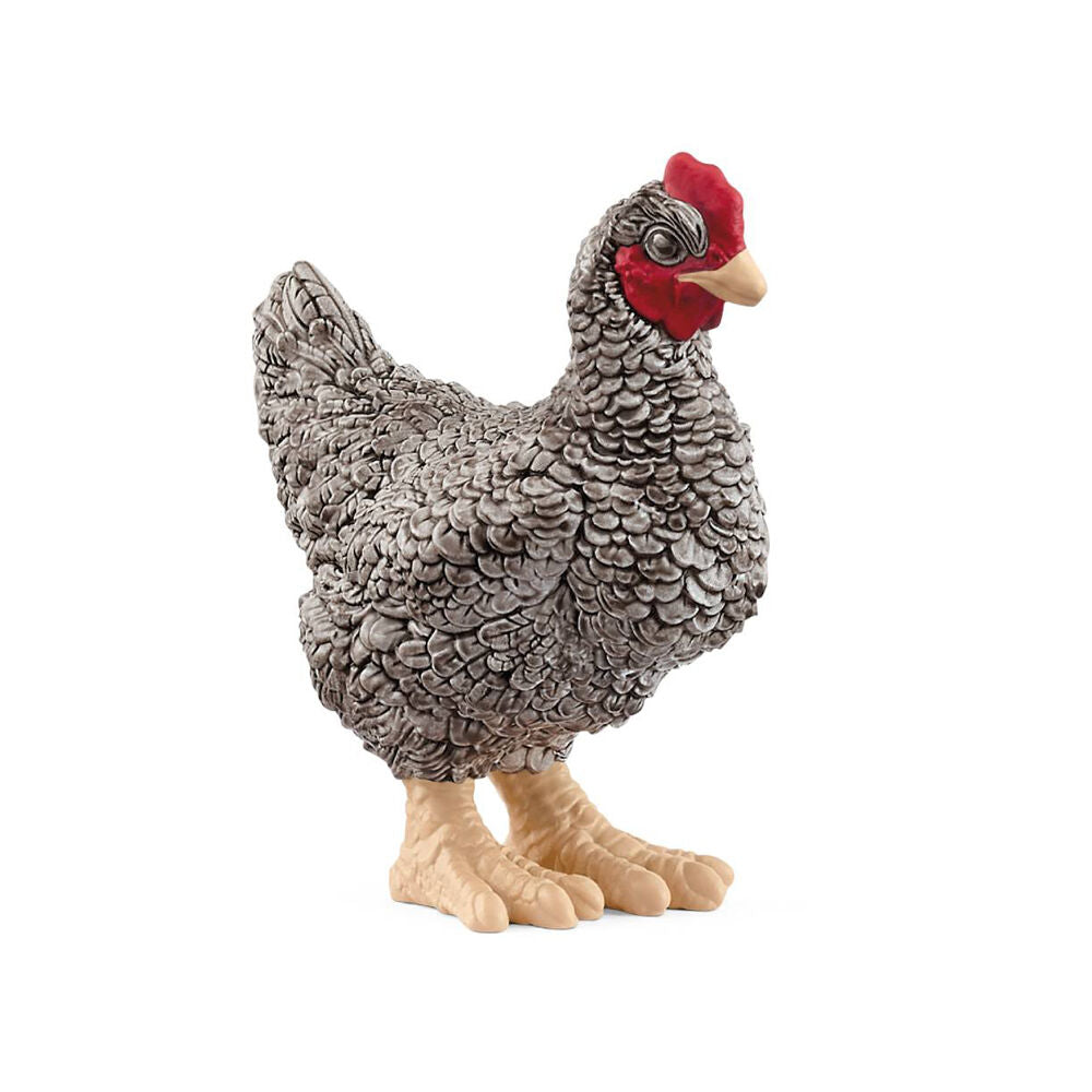 Schleich Plymouth Rock Chicken Animal Figure/Sculpture Kids Play Toy 3y+