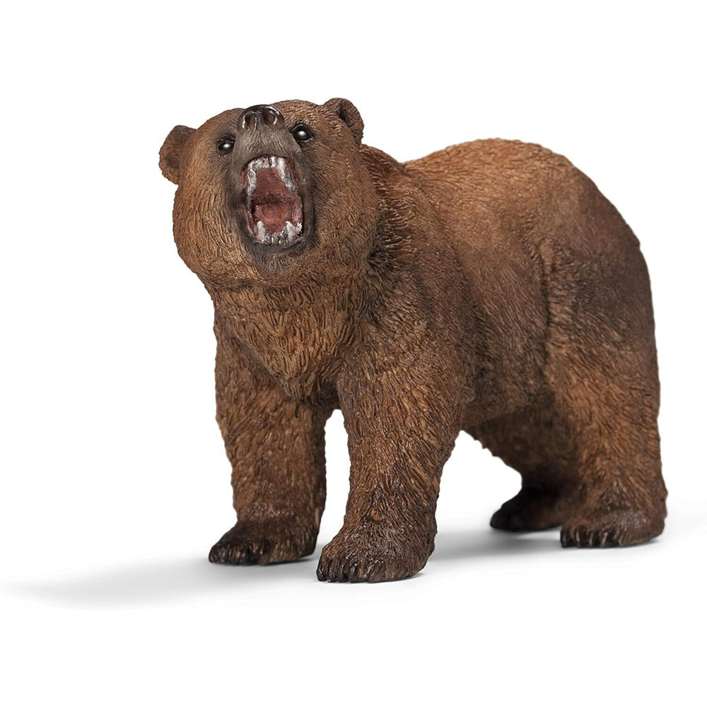 Schleich Kids/Childrens Toy Play Figurine Grizzly Bear Pretend Animal 3y+