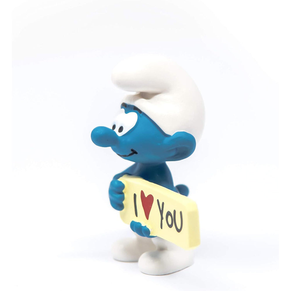Schleich Smurf With Sign Action Figure 2.2 Inch Kids Toy 3-8Y Gift Toy