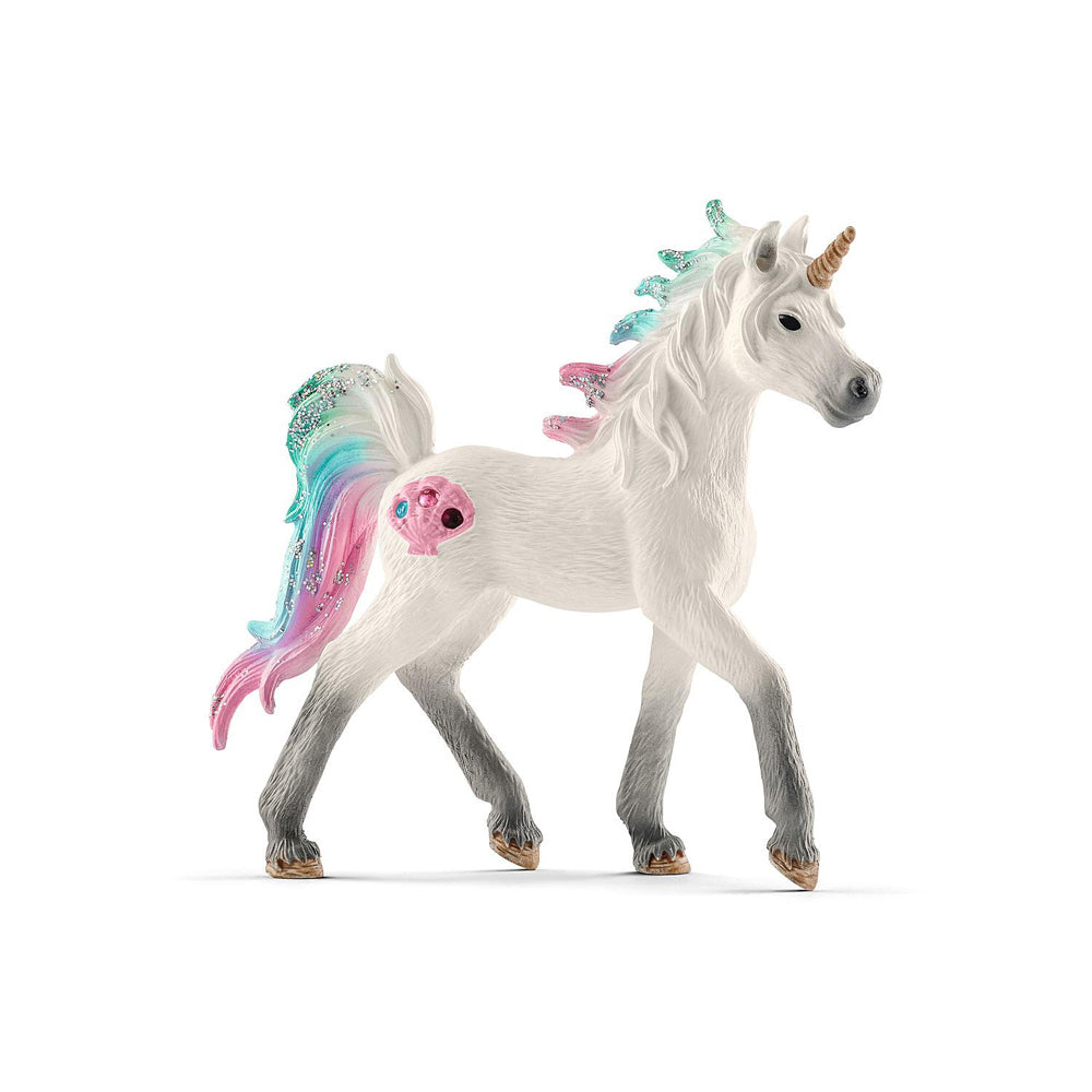Schleich Kids/Childrens Toy Play Replica Figurine Sea unicorn, foal 3y+