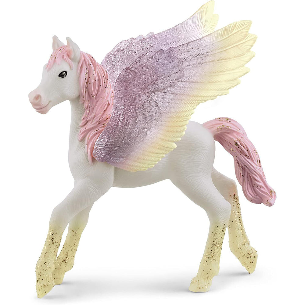 Schleich Kids/Childrens Toy Figurine Sunrise Pegasus Foal Pretend Animal 3y+ — image 2