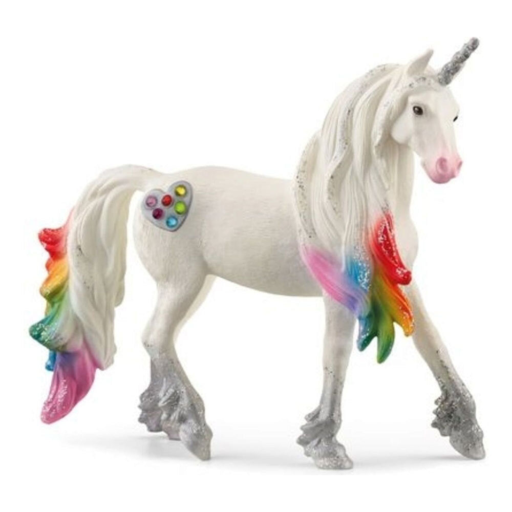 Schleich Bayala 7.1'' Rainbow Love Unicorn Mare Action Figure Kids Toy 5-12y — image 3