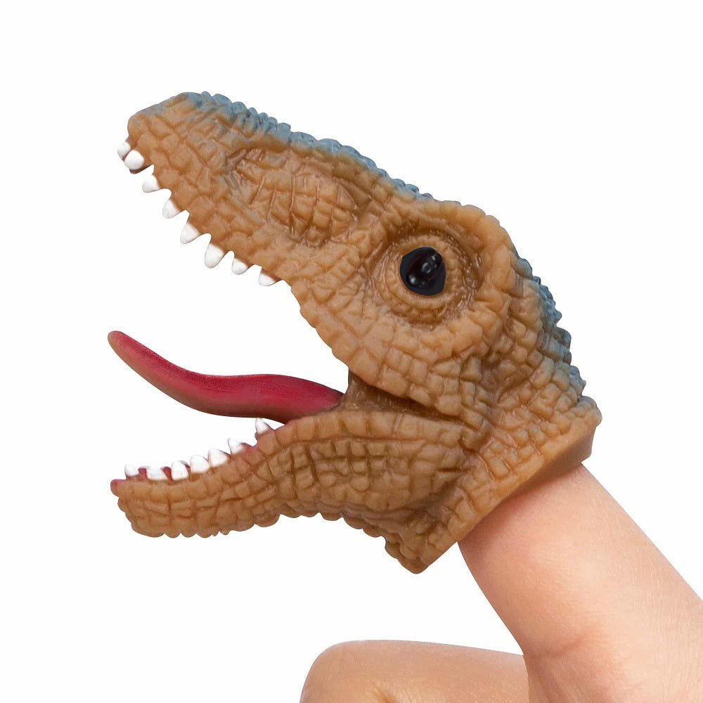 Schylling Baby Dino Snappers Kids Finger Puppet Animal Play Toy 6cm Assort 3+ — image 2