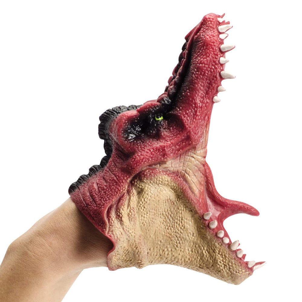 Schylling Stretchy Dinosaur Hand Puppet Kids Pretend Play Toy 15cm Assort 5y+ — image 2