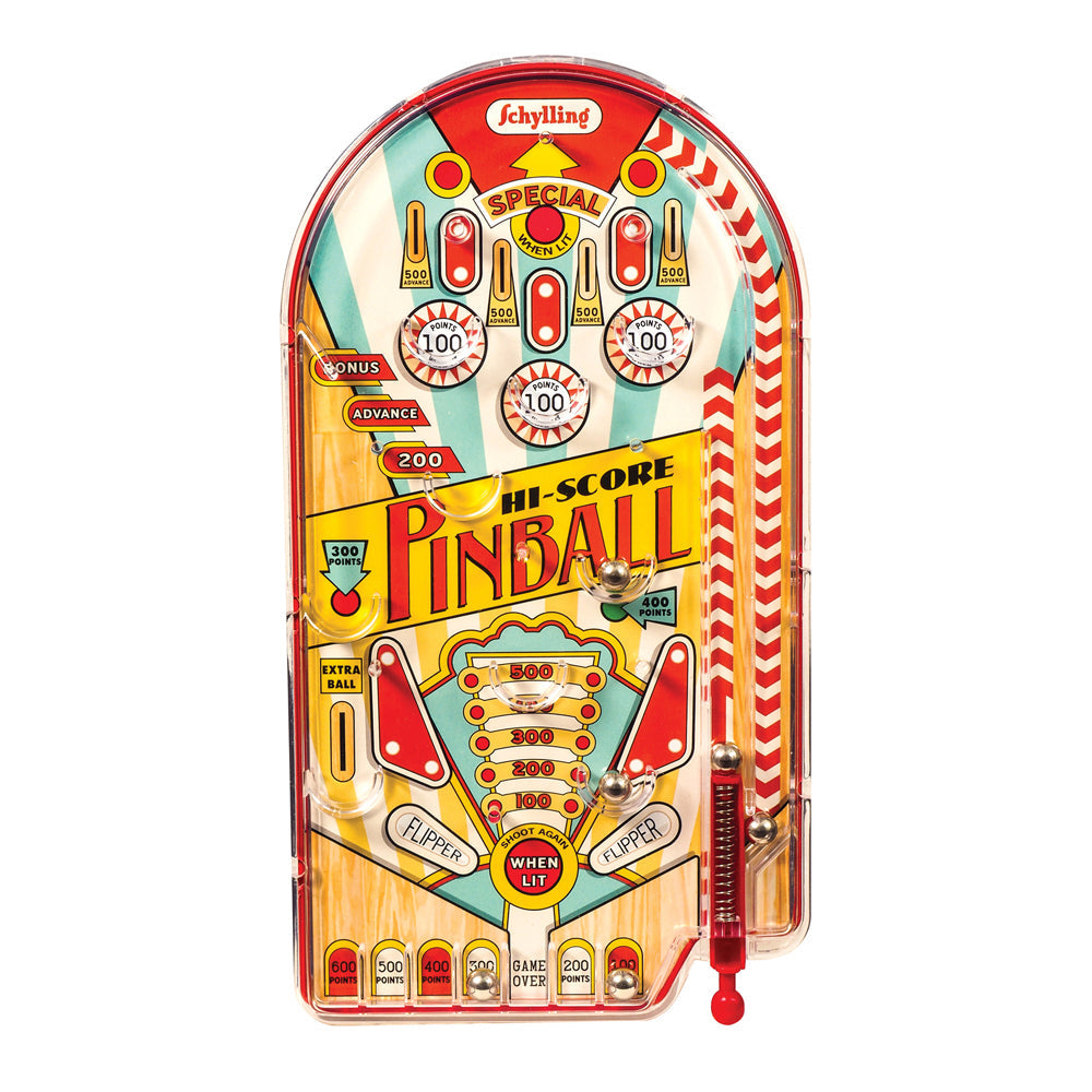 Schylling Hi-Score Pinball Game 28.5cm Kids/Children Arcade Tabletop Toy 3y+ — image 3