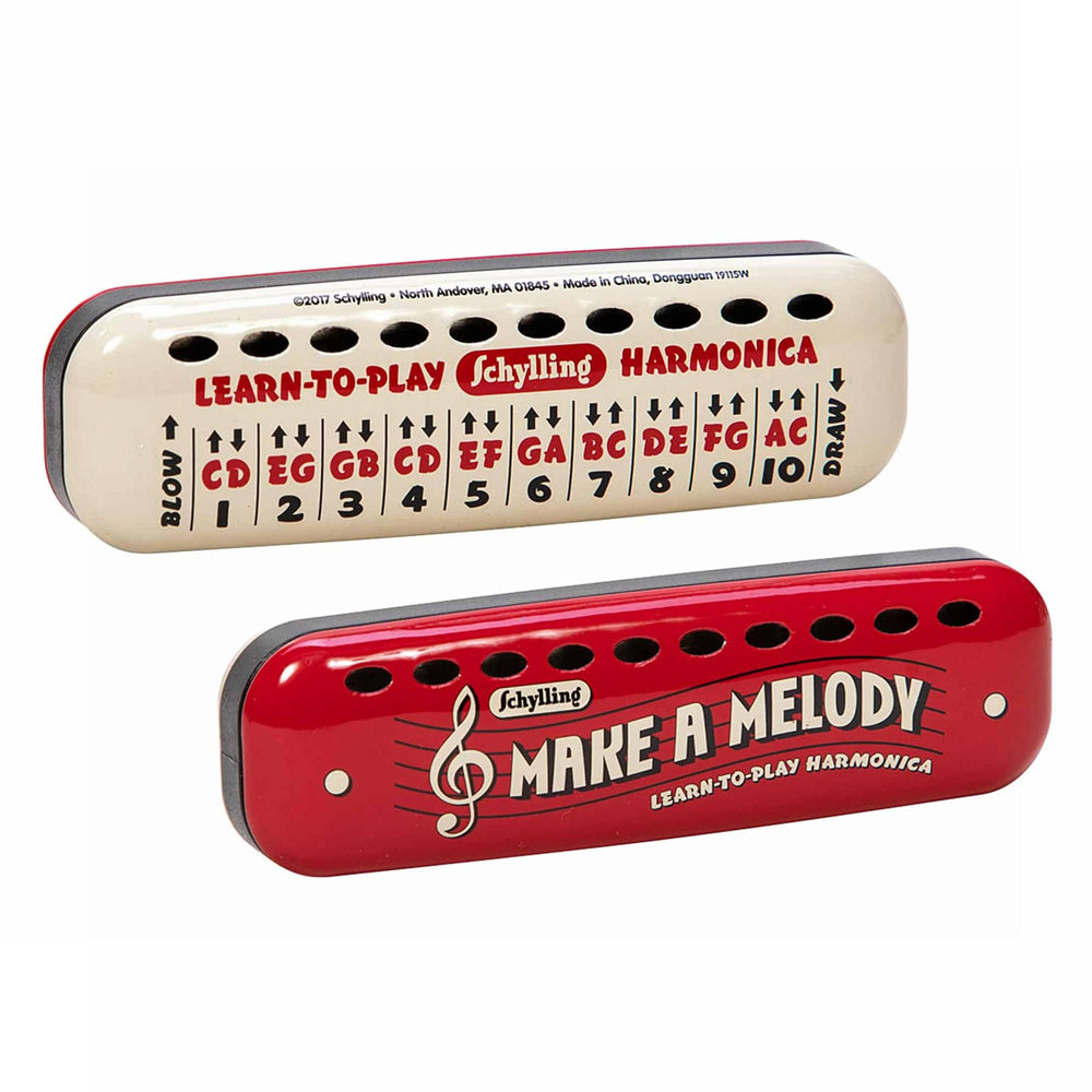 Schylling Learn To Play Harmonica Kids Musical Instrument 11.5cm Fun Toy 3y+ — image 2