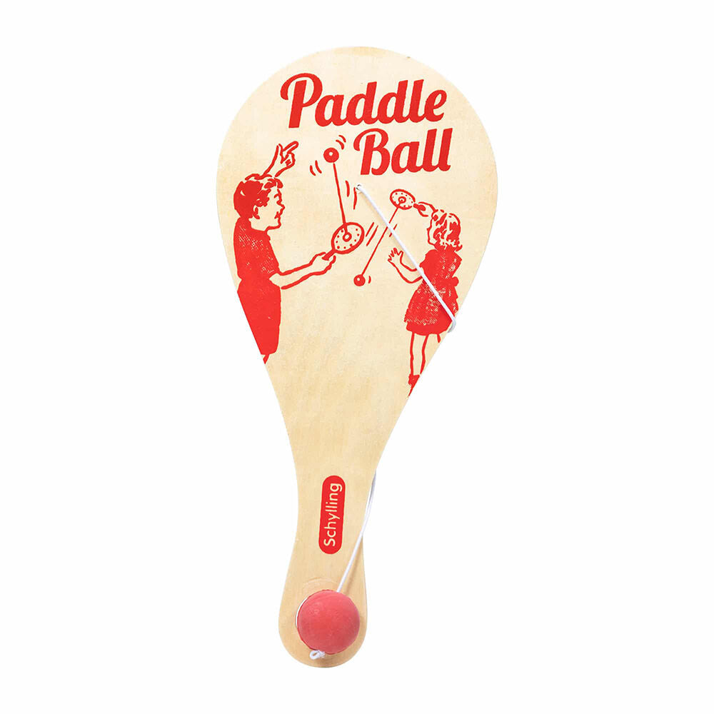 Schylling Paddle Ball Game 28cm Kids/Children Play Classic Wooden Toy 4y+ — image 2