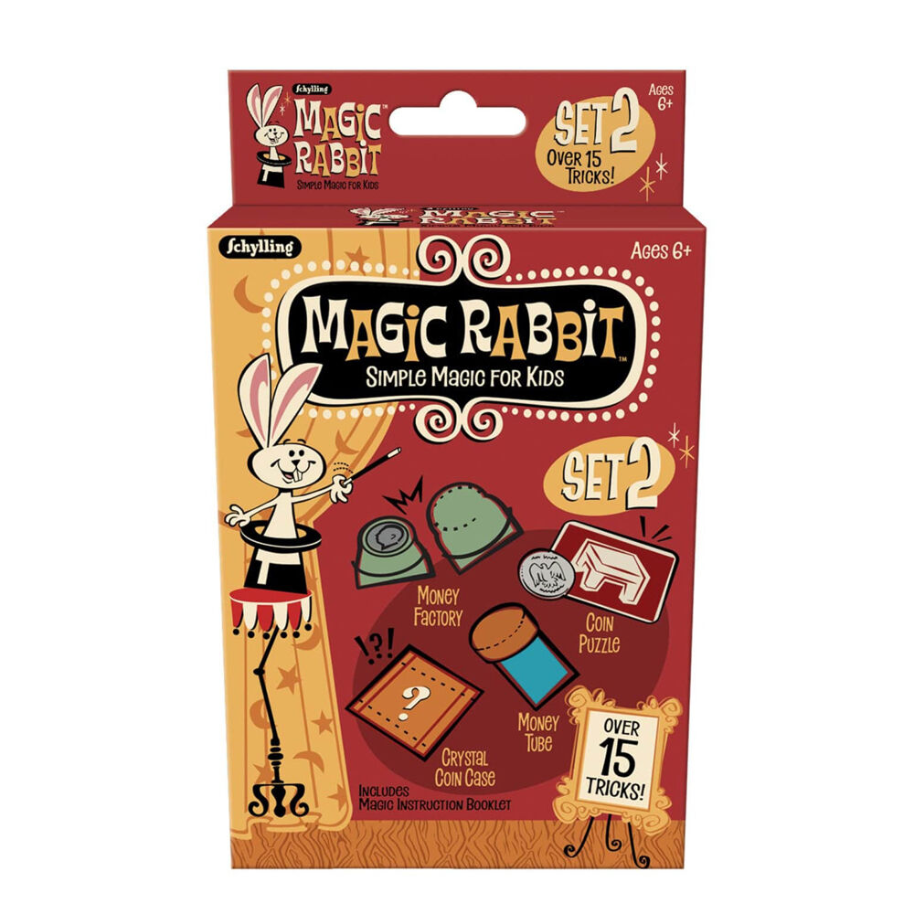Schylling Magic Rabbit Assorted Tricks Kids/Children Fun Play Party Game 6y+