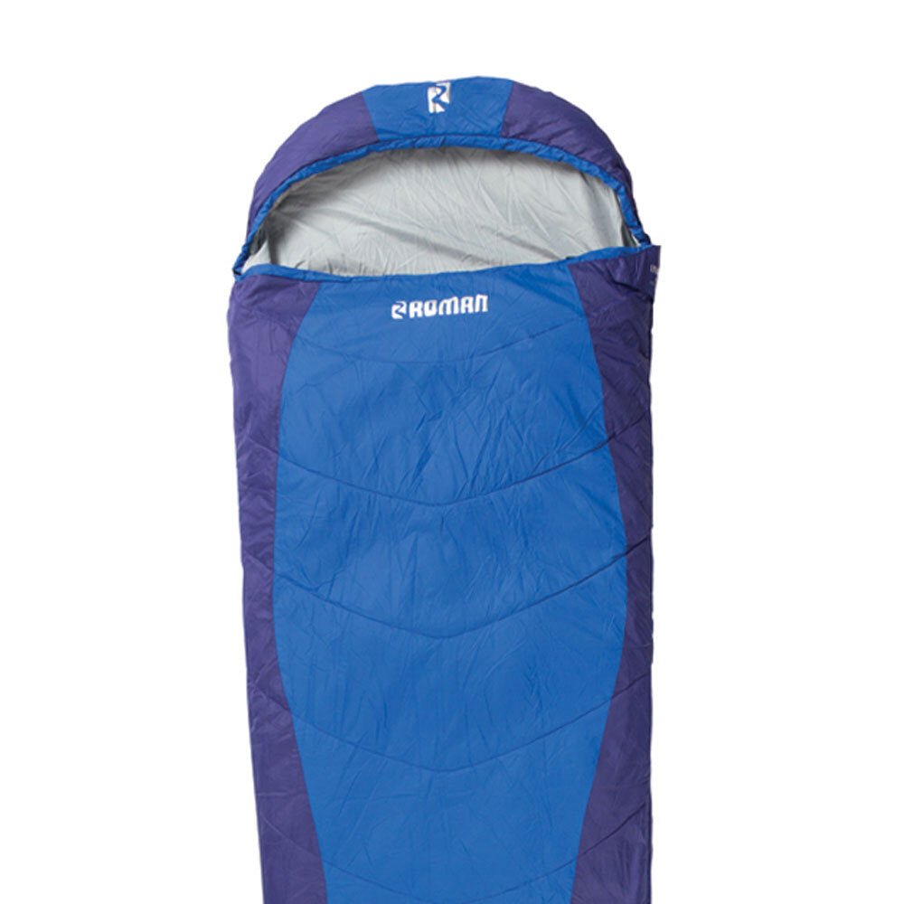 Roman Palm I Single Sleeping Bag +15C Outdoor Camping/Hiking Ultramarine Blue — image 2