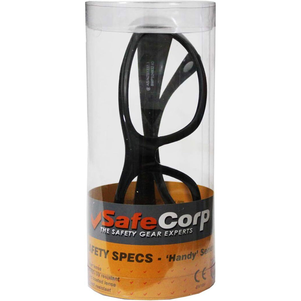 Safecorp PPE Safety Equipment Specs/Glasses Eyeware 'Handy' Series Clear