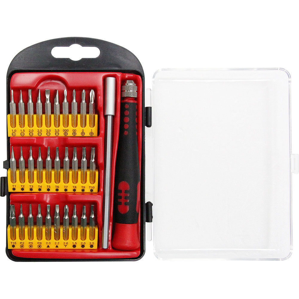 Doss 32pc Precision Screwdriver w/ Bits Set for Electronic/Watch/Glasses Repair