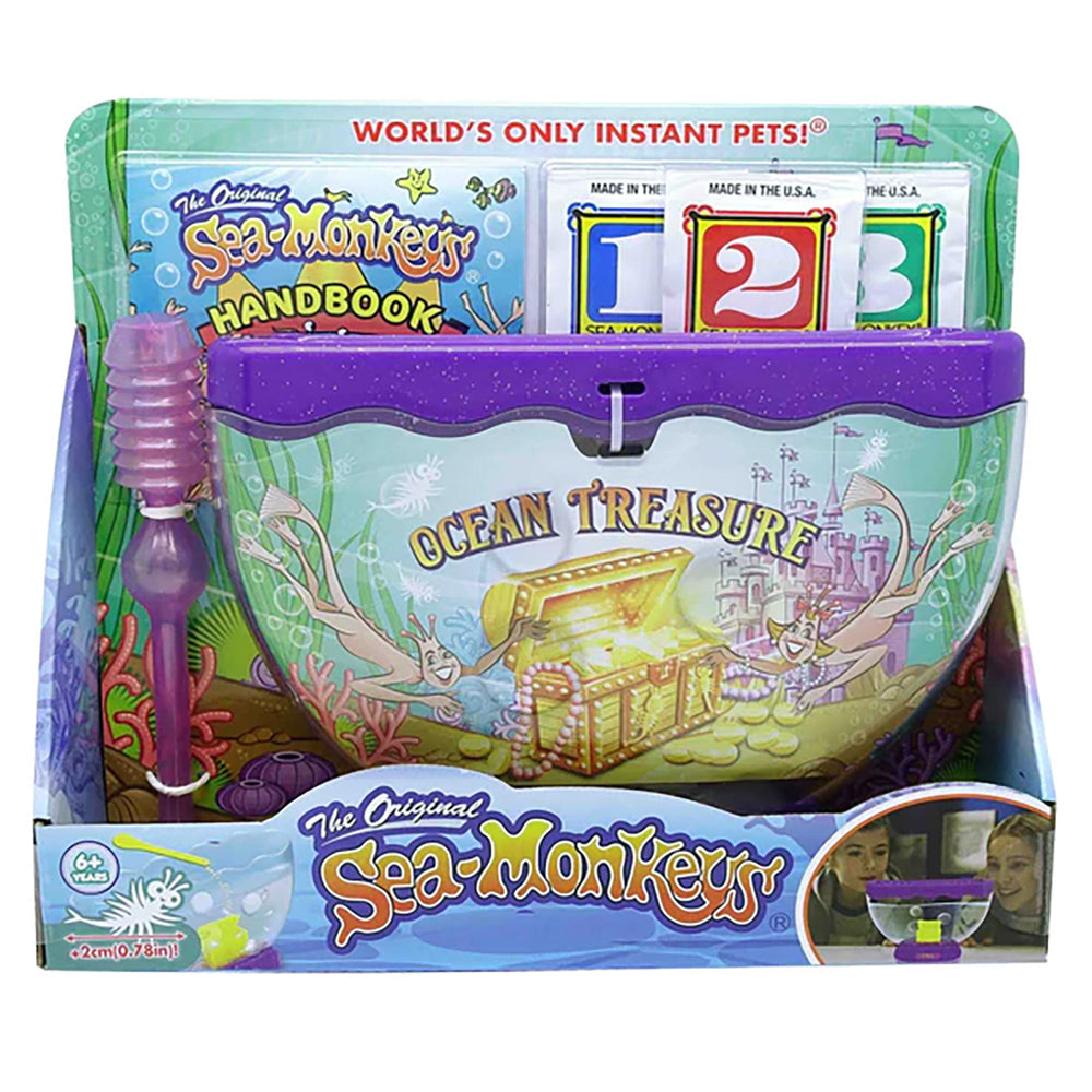 The Original Sea-Monkeys Ocean Treasure Tank Kit Kids/Children Toy Purple 6y+