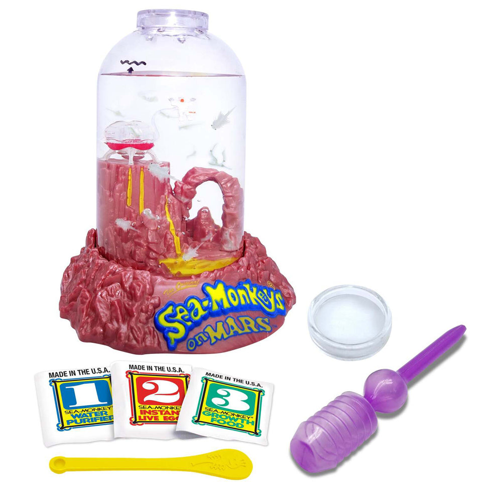 The Original Sea-Monkeys 14cm On Mars Hatch/Grow Pet Kids/Children Toy Kit 6y+