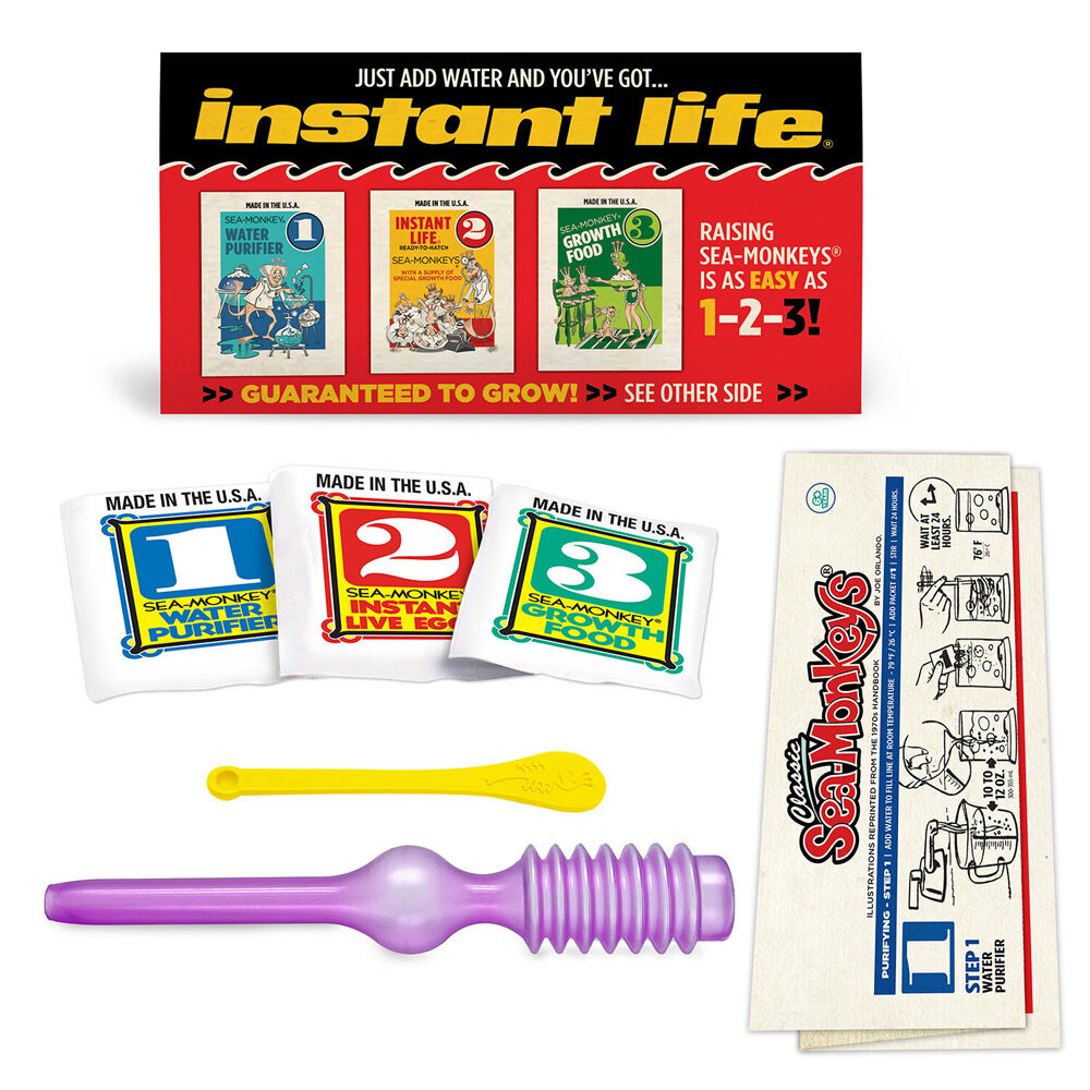 The Original Sea-Monkeys Dragon-i Toys Classic Sea-Monkeys Educational Science Toy 15.24x22.86cm 6y+ — image 2