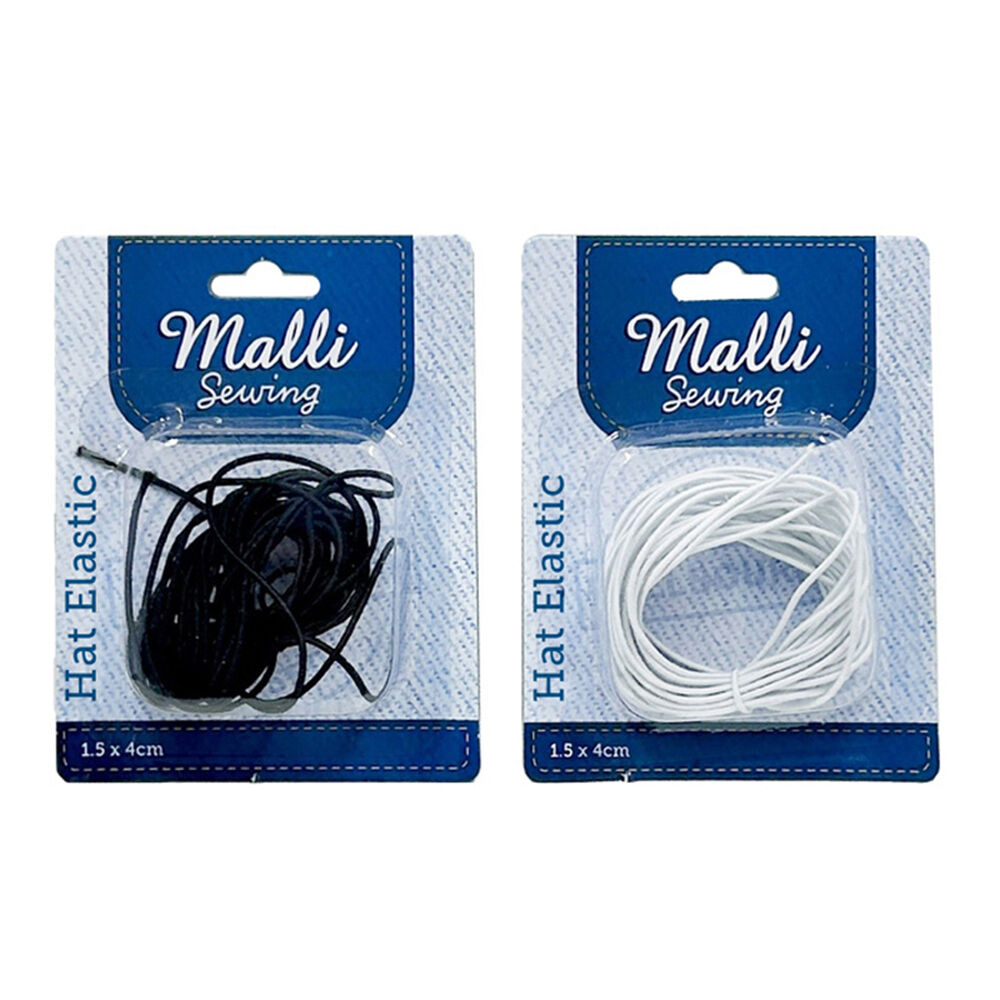 Malli Hat Making Elastic Stretch Craft Cord Thread Millinery Wire 1.5mm x 4m — image 2