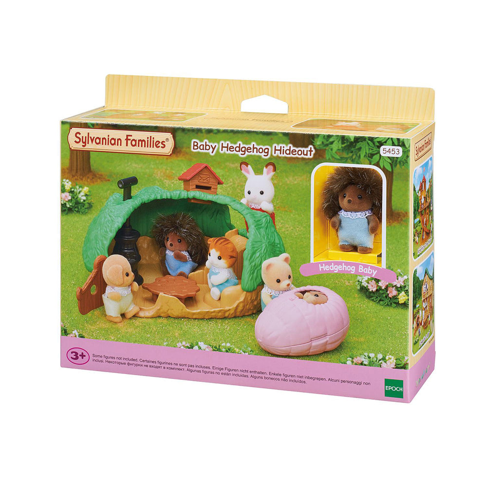 Sylvanian Families Baby Hedgehog Hideout Kids/Child Miniature Figure Toy 3y+
