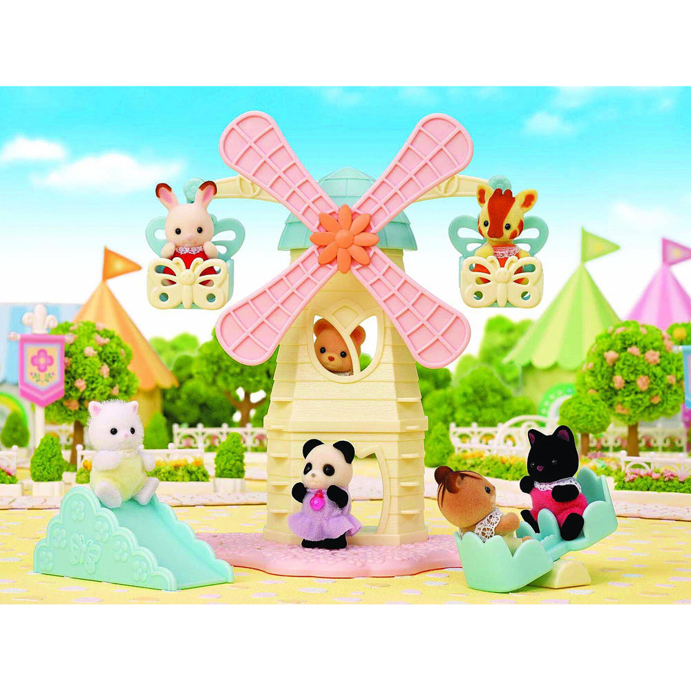 Sylvanian Families Baby Windmill Park Kids Miniature Figure Toy Set 3y+ (4 Pieces) — image 6