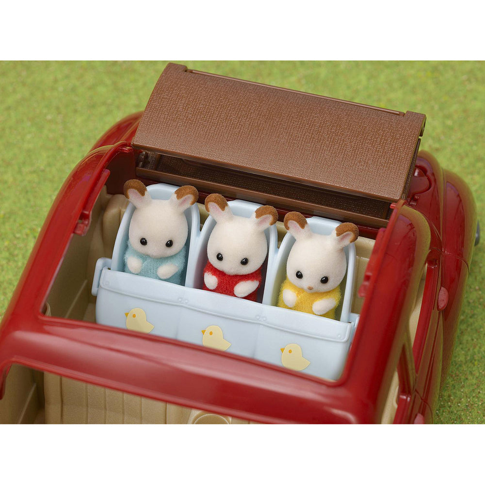 Sylvanian Families Triplets Stroller Dollhouse Accessory Kids Play Toy 3+ (4 Pieces) — image 5