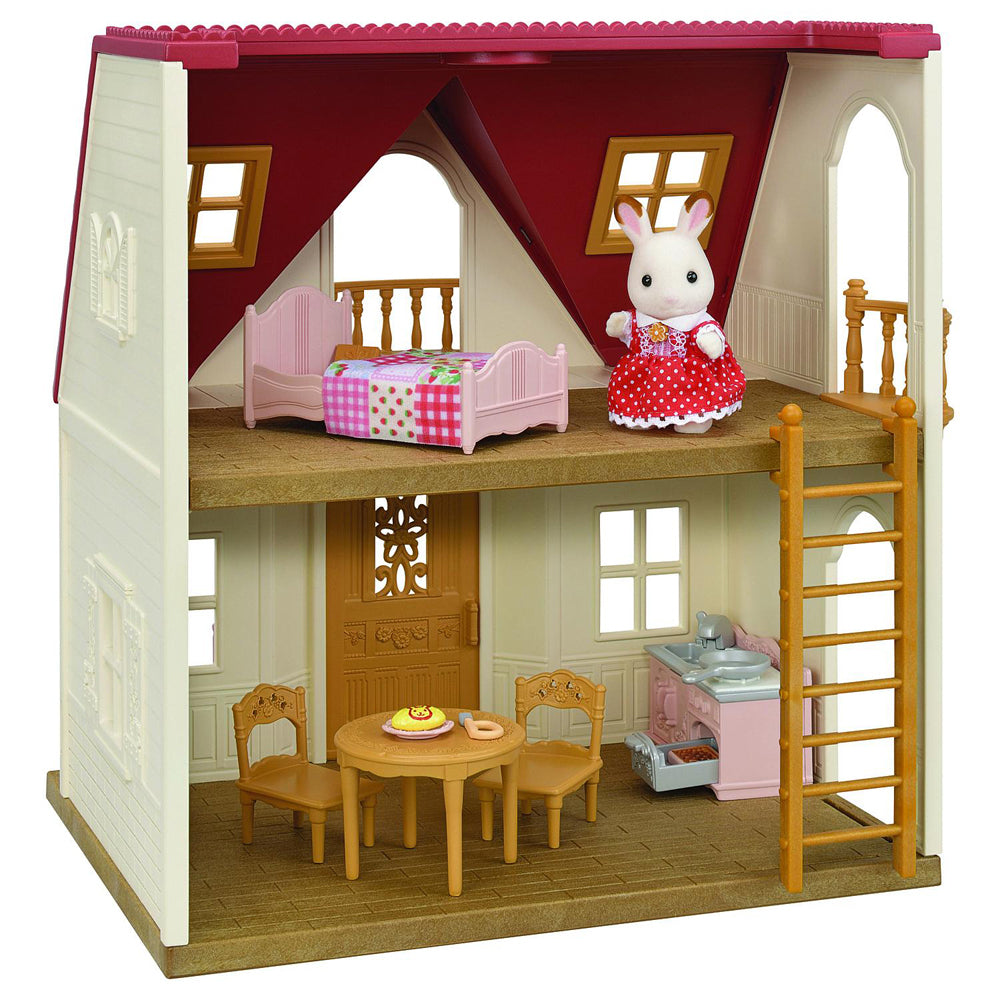 Sylvanian Families Red Roof Cosy Cottage Starter Home Kids/Child Toy Playset 3y+