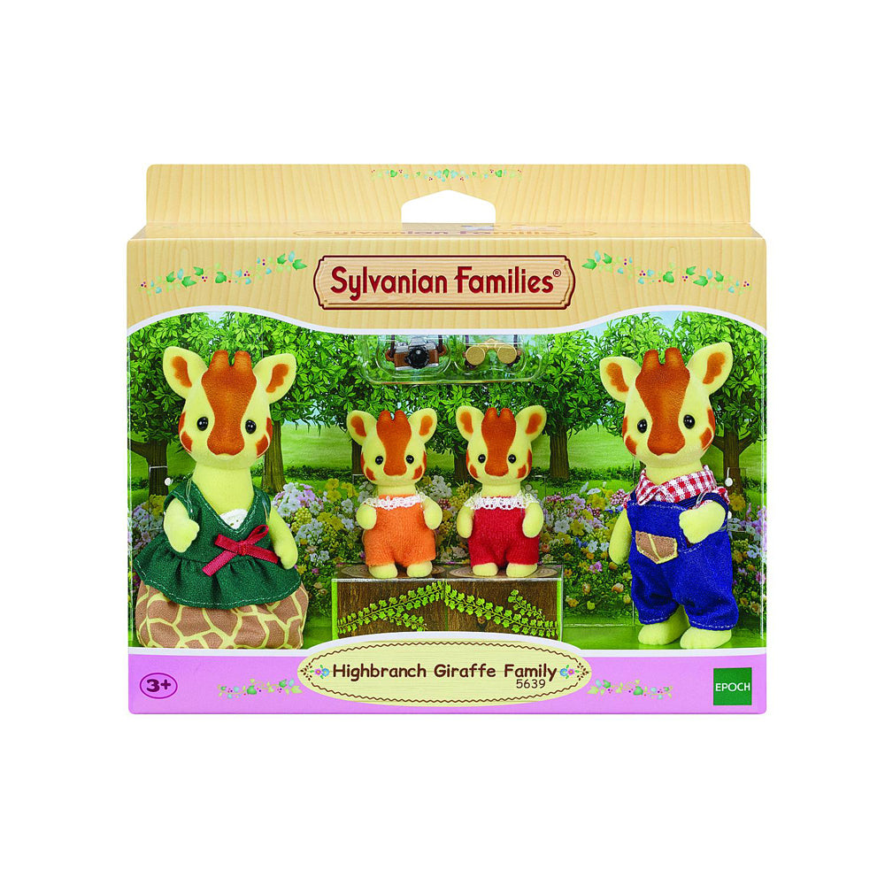 Sylvanian Families Giraffe Family Kids Collectible Animal Figure Toy 3y+ (4 Pieces) — image 2