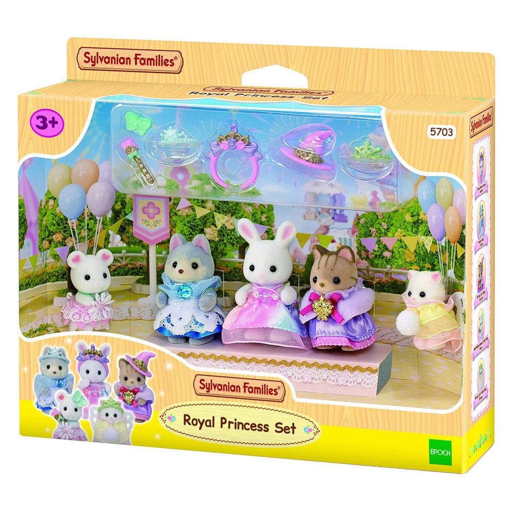 Sylvanian Families Royal Princess Set Kids Miniature Figure Toy w/ Accessory 3y+