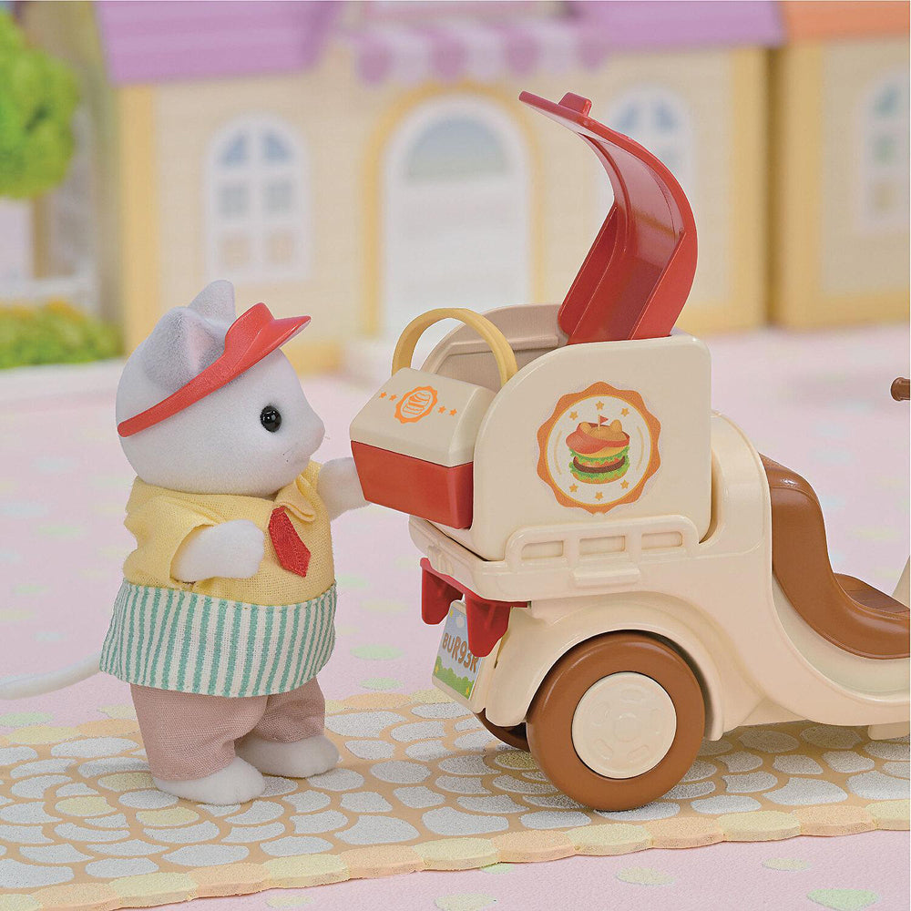 Sylvanian Families Hamburger Stand Pretend Shop Miniature Figure Toy Set 3y+ — image 7