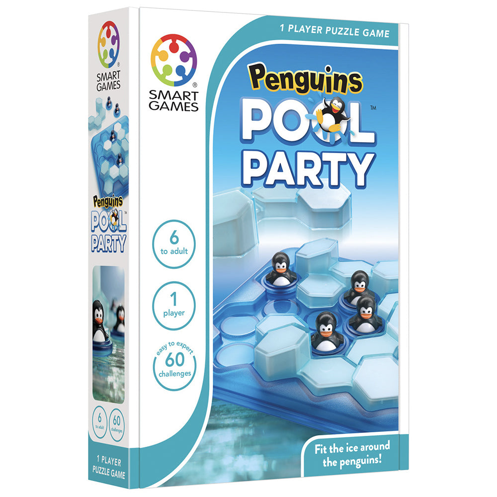 Smart Games Penguins Pool Party Children's/Kid's Single Player Puzzle Game 6y+
