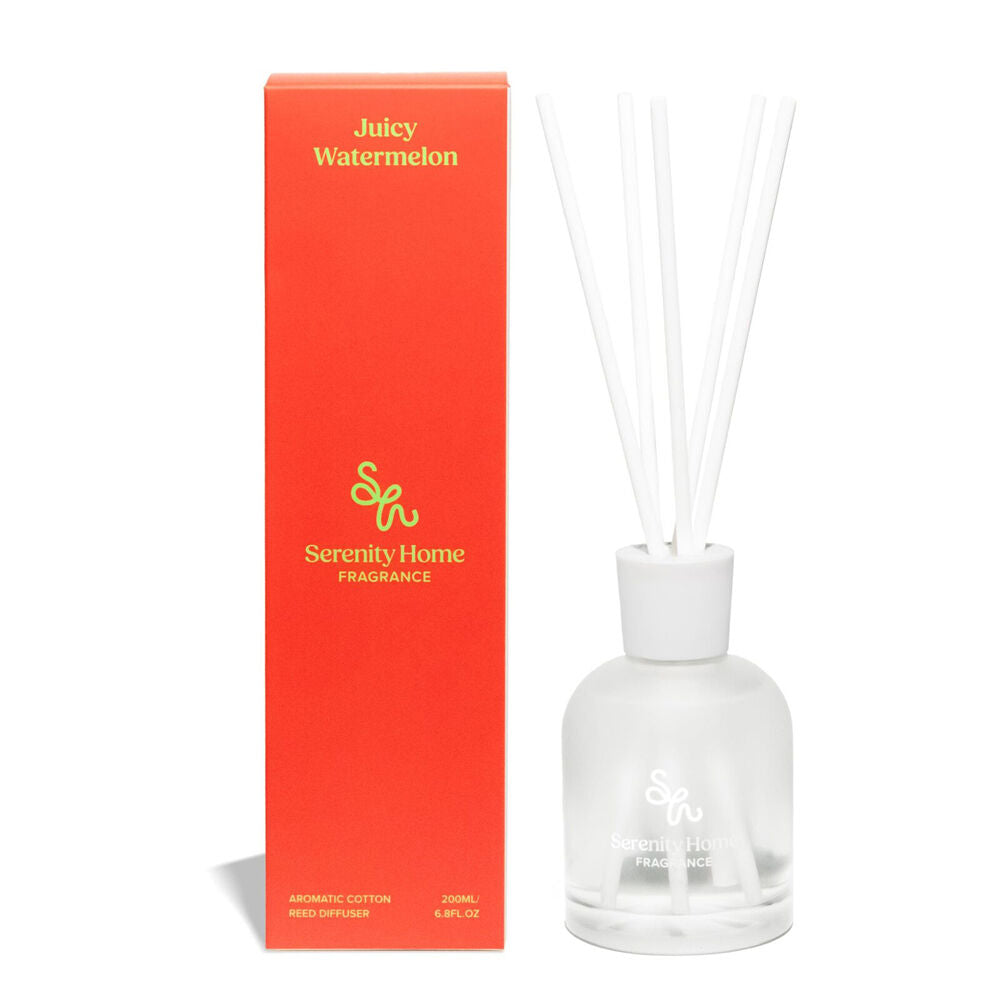 Serenity 200mL Refreshing Juicy Watermelon Scent Home Fragrance Reed Diffuser
