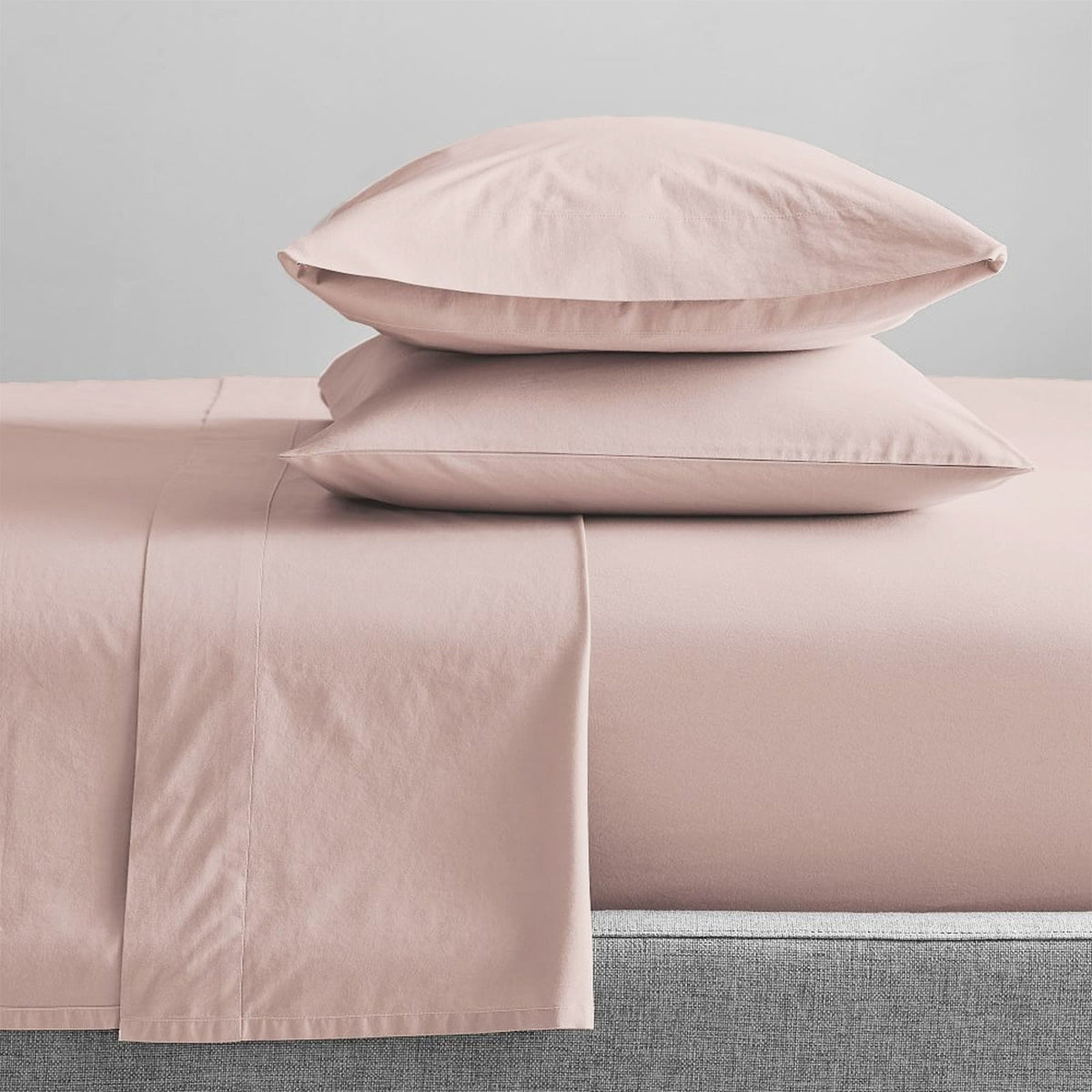 Renee Taylor King Sheet/Pillowcase Set 300TC Organic Cotton Bedding Sepia Rose