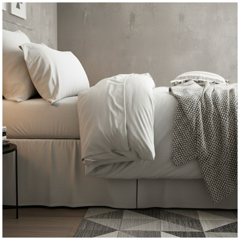 Renee Taylor Grey Marle Comfort T’s Organic Cotton Jersey European Pillowcase — image 2
