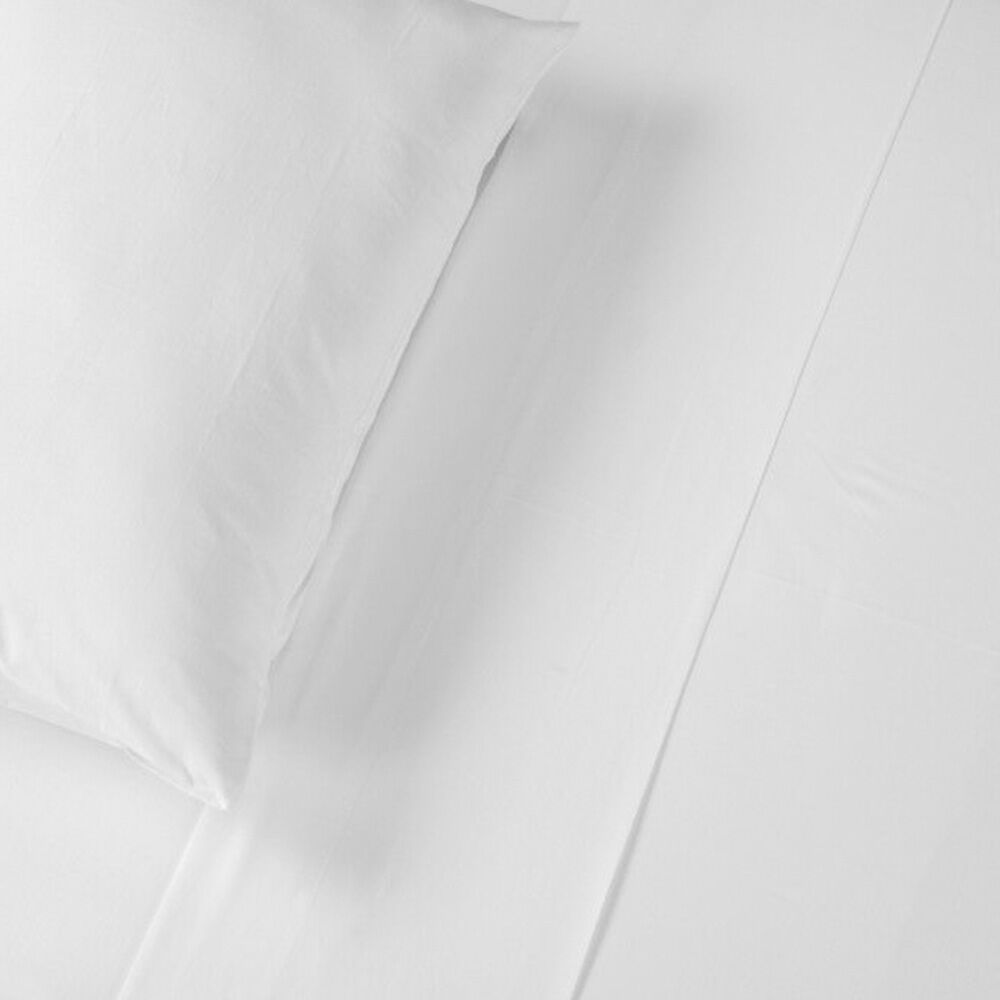 Jason Commercial King Cotton Deluxe Flat Sheet w/ Cuff — image 2
