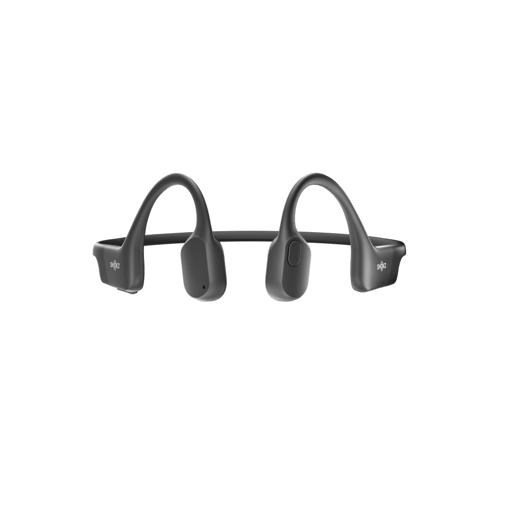 Shokz OpenRun Bone Conduction Sports/Running Open-Ear Bluetooth Headphones — Black