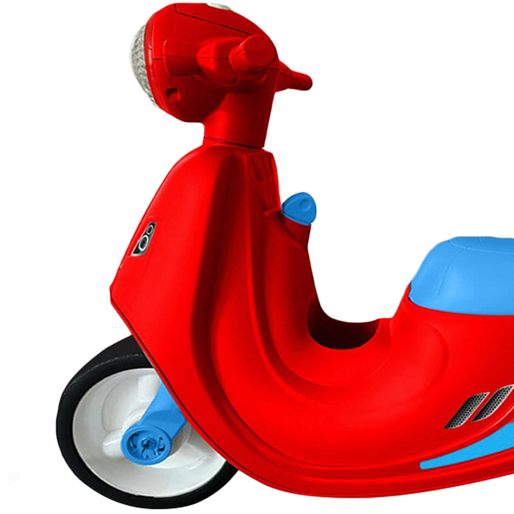 Volta Foot To Floor Balance Ride On Kids/Child Push Scooter Medium Size Red 3+