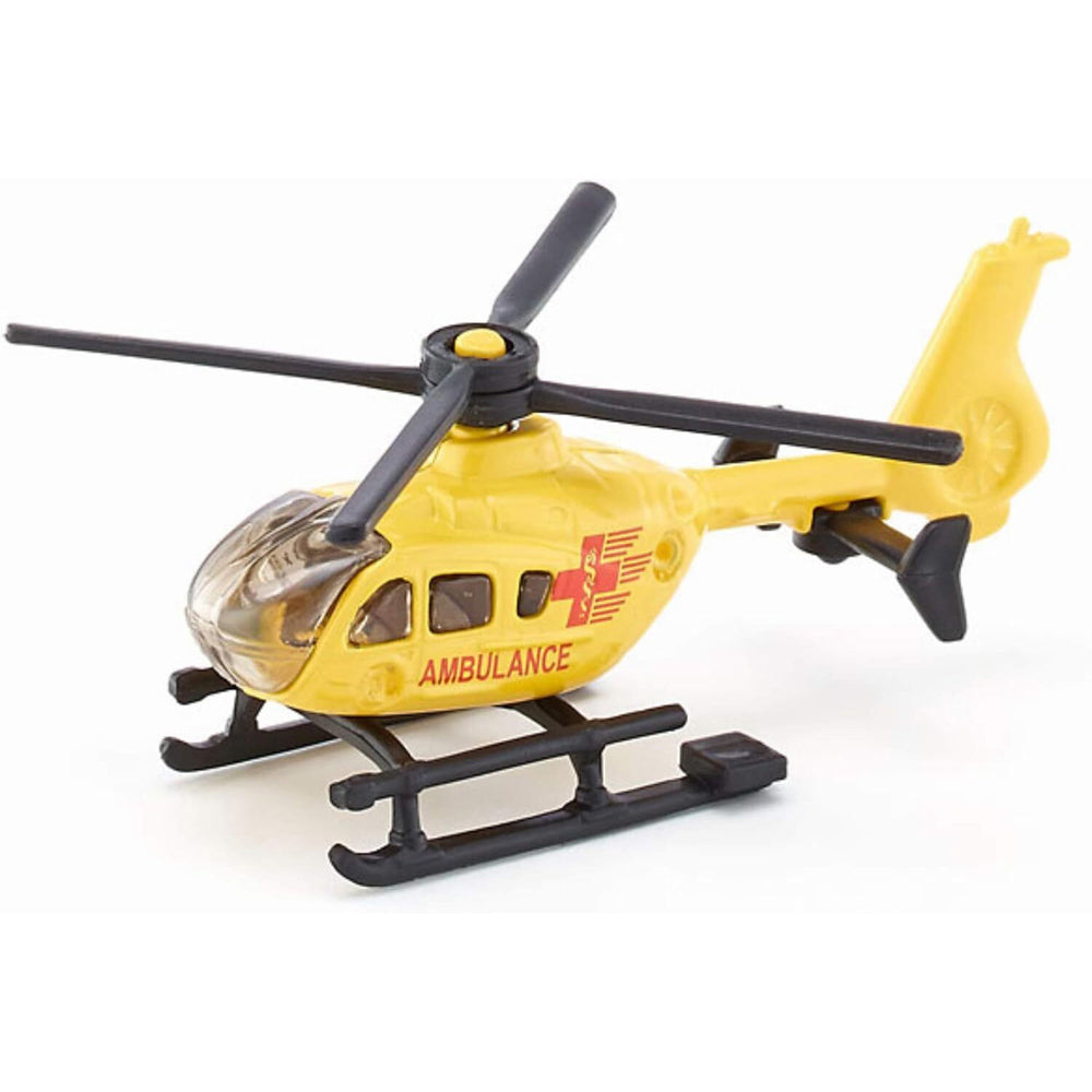 Siku 0807 Air Ambulance Rescue Helicopter Diecast Kids 74mm Vehicle Toy 3y+