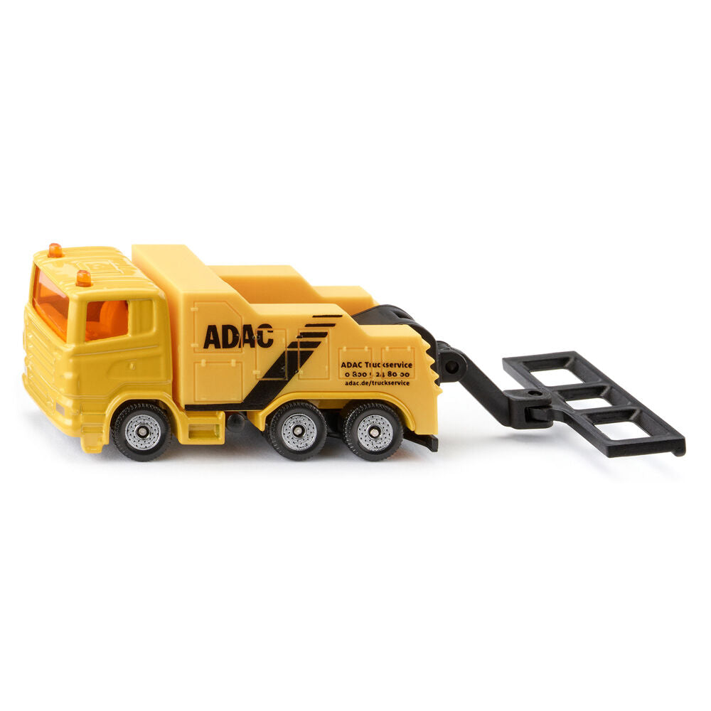 Siku ADAC Yellow Tow Truck Diecast Miniature Vehicle Kids/Children Toy 3y+