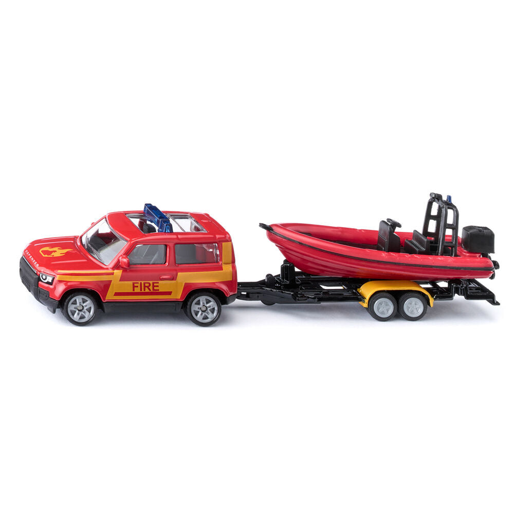 Siku Land Rover Defender w/ Boat Diecast Vehicle Kids/Children Play Toy 3y+