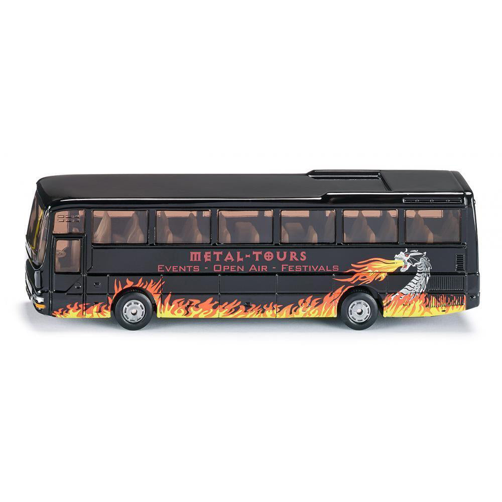 Siku 1624 Man Truck & Bus AG Coach Black Diecast 138mm Kids Toy 3y+ 1:87 Scale