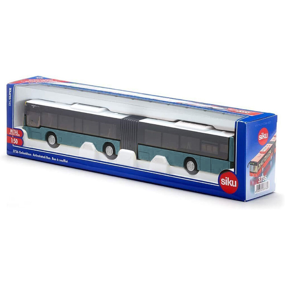 Siku 1:50 Scale Diecast Man Hinged Bus Kids/Children Play 60mm Vehicle Toy 3y+ — image 2