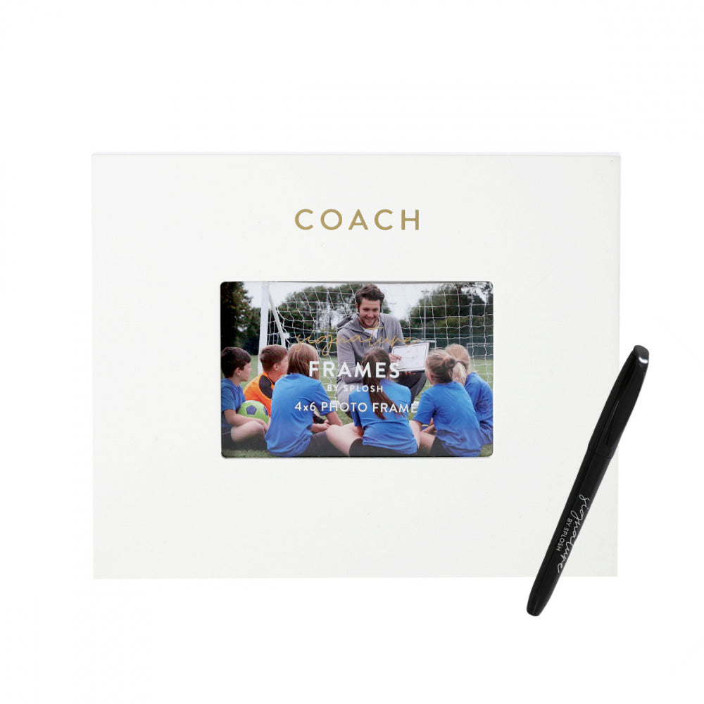 Splosh Coah Signature Photo Frame w/ Marker Home/Office Decor 27.5x23cm White (2 Pack) — image 2