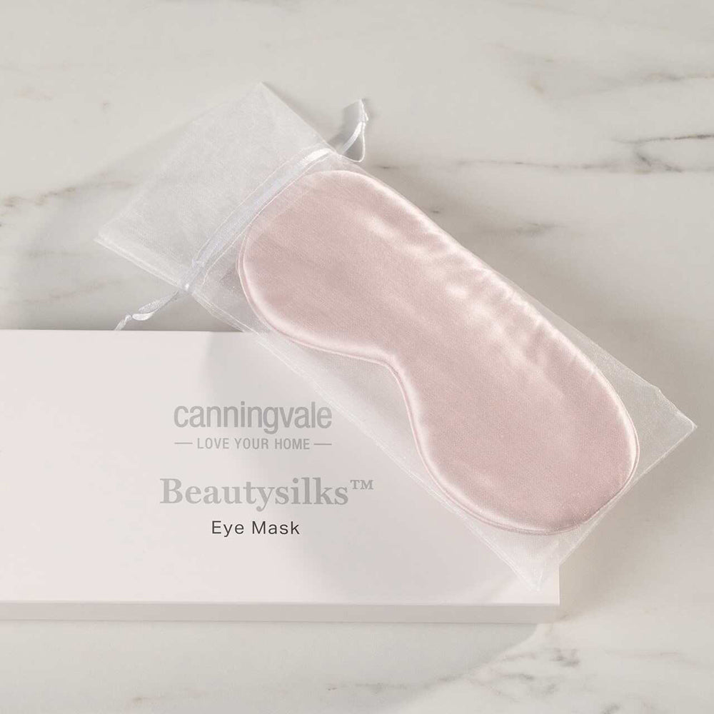 Canningvale Beautysilks Eye Mask Light-Blocking Adjustable Soft Sleep Aid — image 2