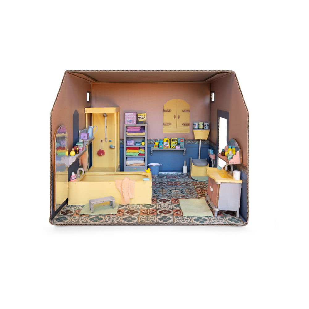 Sam & Julia Wooden Bathroom Furniture Kit Kids/Children DIY Fun Play Toy 6y+ — image 2