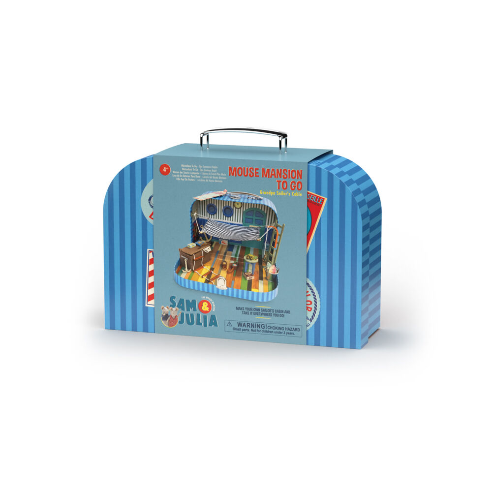 Sam & Julia Mouse Portable Mansion to Go GrandPa Sailor Kids/Children Toy 4y+ — image 2