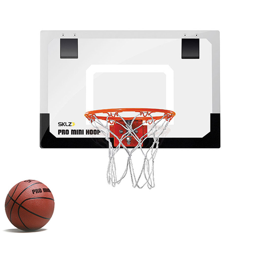 Sklz Pro Mini 45.72cm Basketball Hoop Indoor Backboard w/ Ball Original Edition