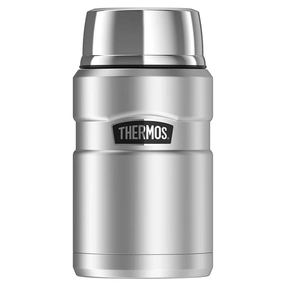 Thermos Stainless Steel King Vacuum Insulated Durable Food Jar Set — 710ml