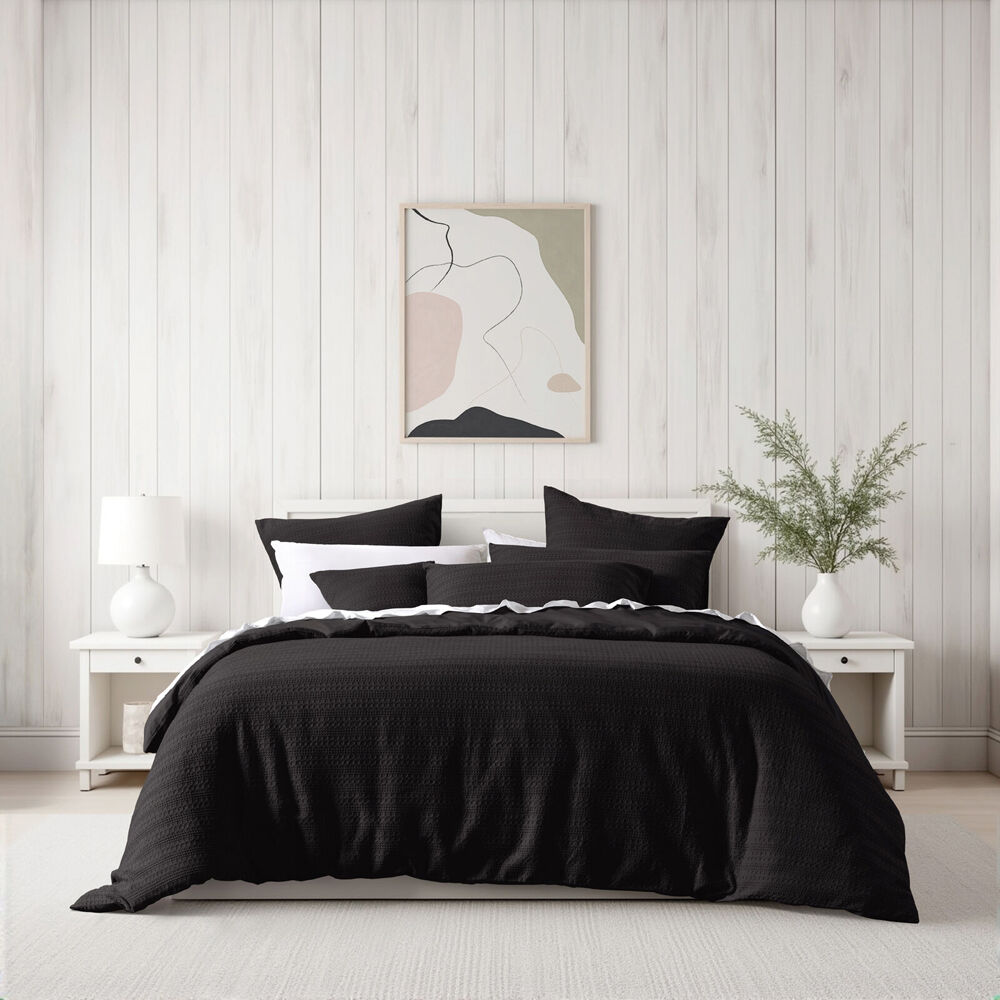 Bianca Kahlani Polyester Quilt Cover Set Chocolate