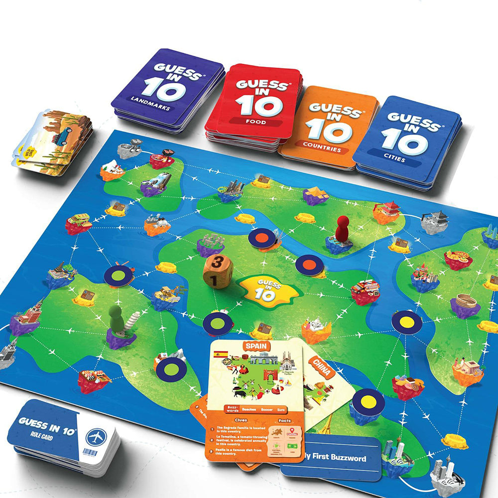 Skillmatics Guess in 10 Board Game Kids/Childrens Interactive Toy Playset 8+