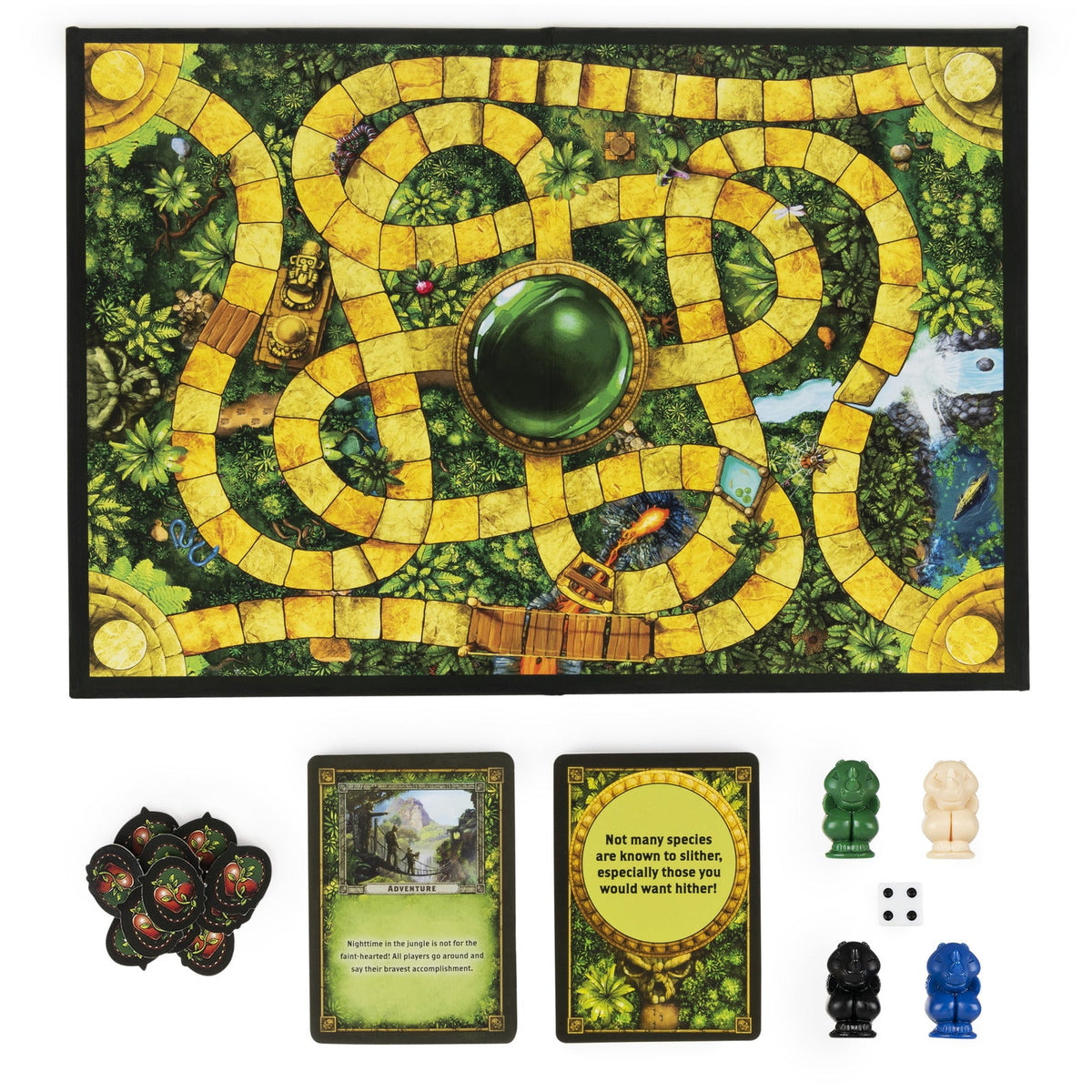 Spin Master Ready To Roll 2-4 Player Jumanji Travel Cards Board Game Set 8+ — image 4