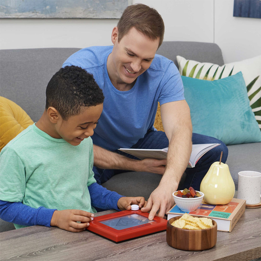 Etchasketch Etch a Sketch Classic Edition Magic Screen Kids/Children's Art Toy Red 3y+ — image 3